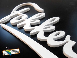 PVC letters